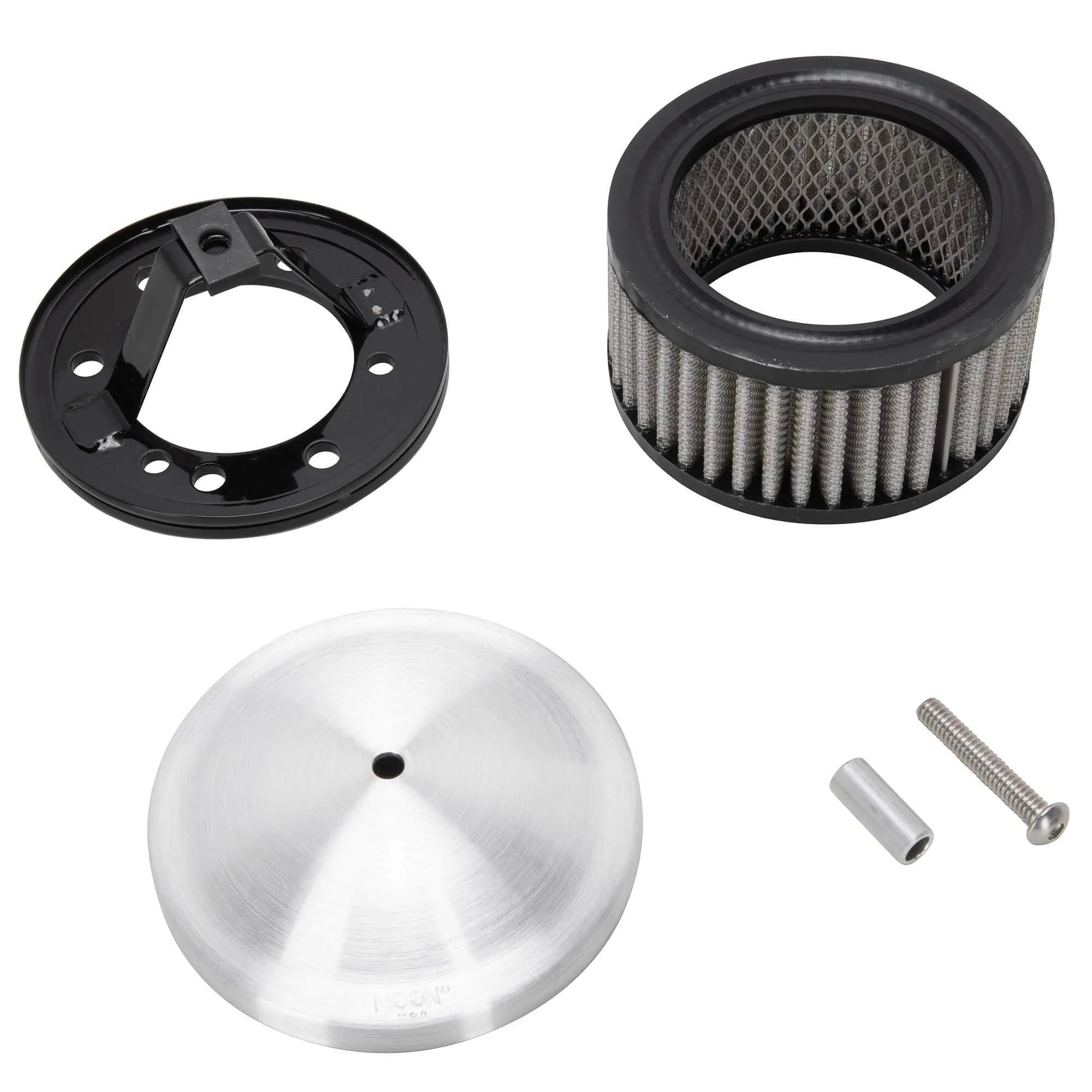 MOON Spun Aluminum Air Cleaner for CV or S&S Super E/G Carburetors