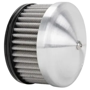 MOON Spun Aluminum Air Cleaner for CV or S&S Super E/G Carburetors