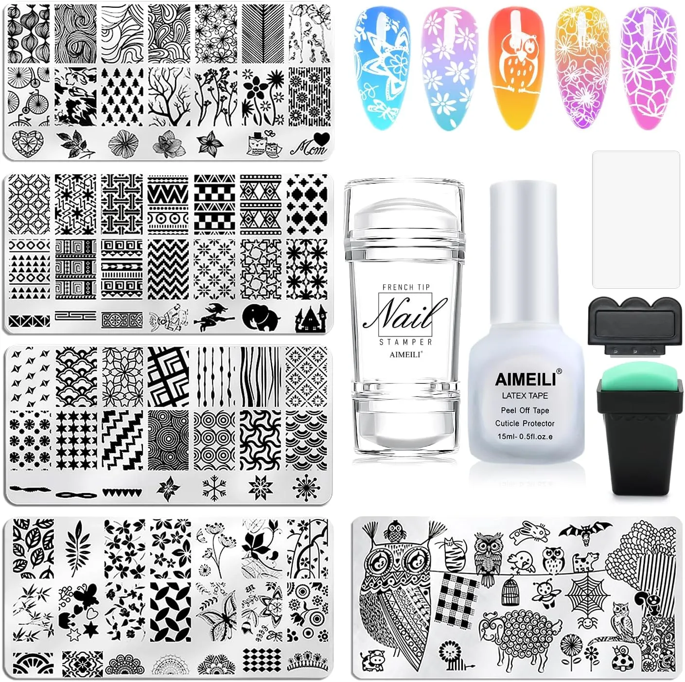 Nail Stamping Tool Kit