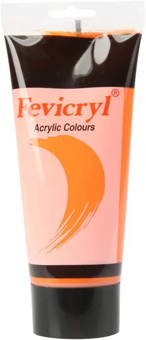 Pidilite Fevicryl Acrylic Color 200ml Cadmium Orange