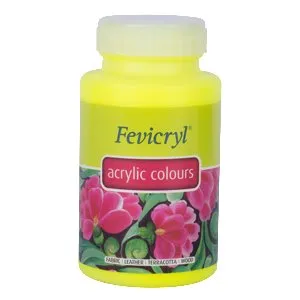 Pidilite Fevicryl Acrylic Color 500ml Yellow Ochre