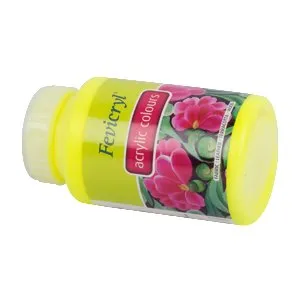 Pidilite Fevicryl Acrylic Color 500ml Yellow Ochre