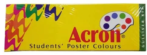 Pidilite Poster Color Acron Student Set of 12Colors