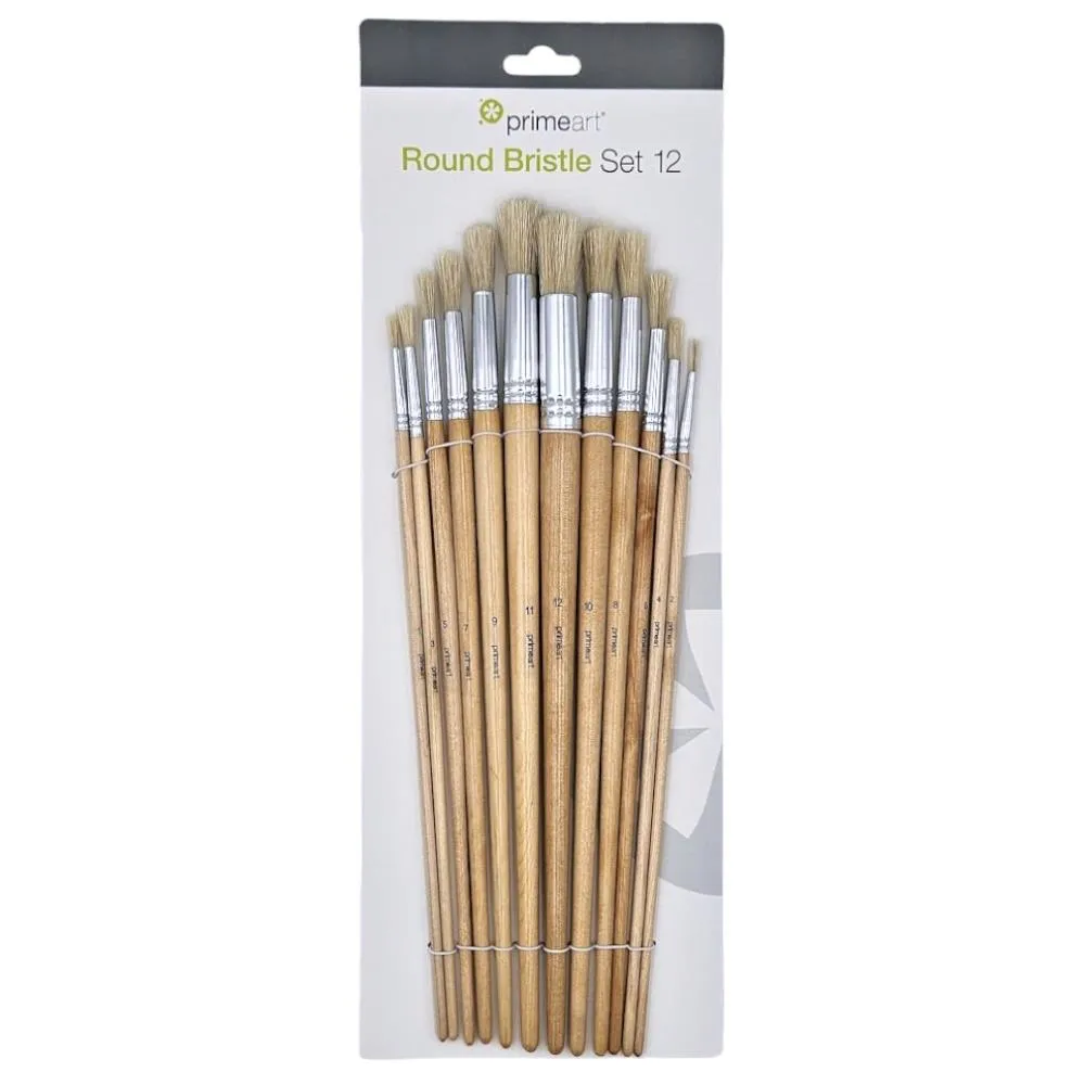Prime Art Bristle Brush Sets