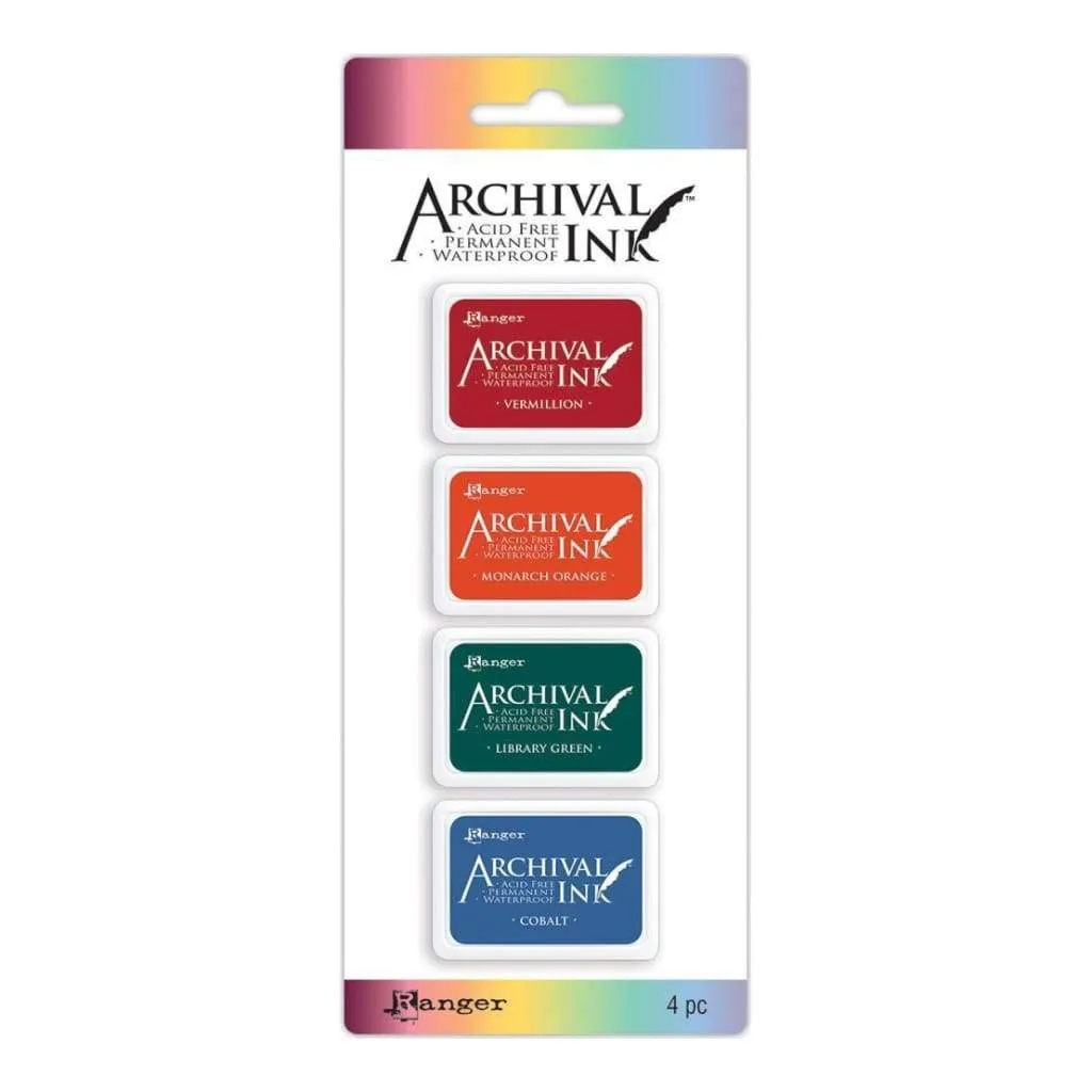 Ranger Archival Mini Ink Pad Kits Kit 1