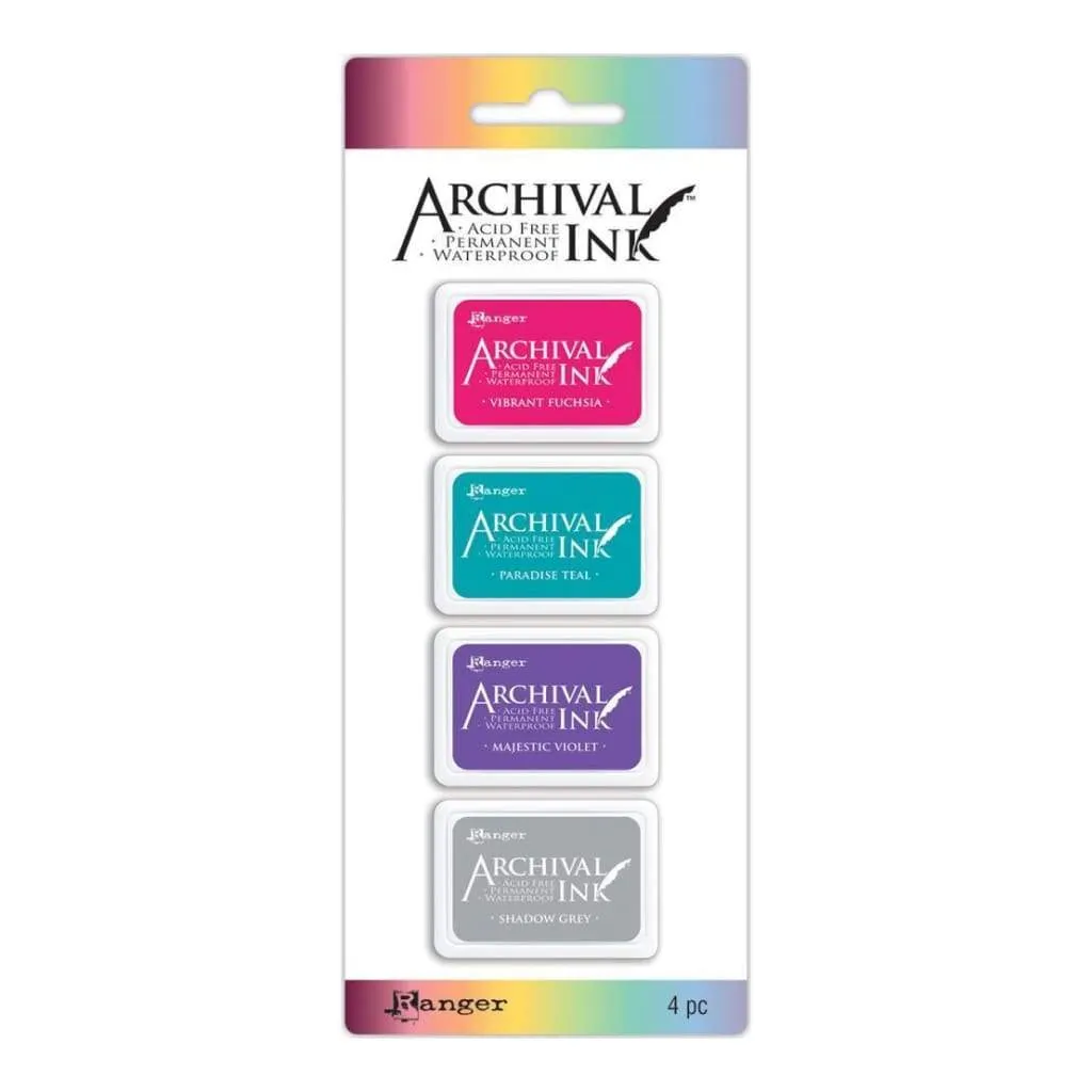 Ranger Archival Mini Ink Pad Kits Kit 4