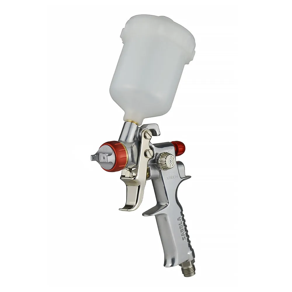 SAGOLA Mini Spray Gun 475 Xtech 0.80mm Gravity Touch Up Spray Gun Airbrush