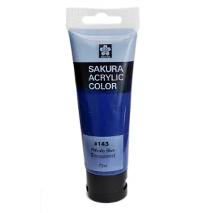 SAKURA ACRYLIC 75ML PHTHALO BLUE