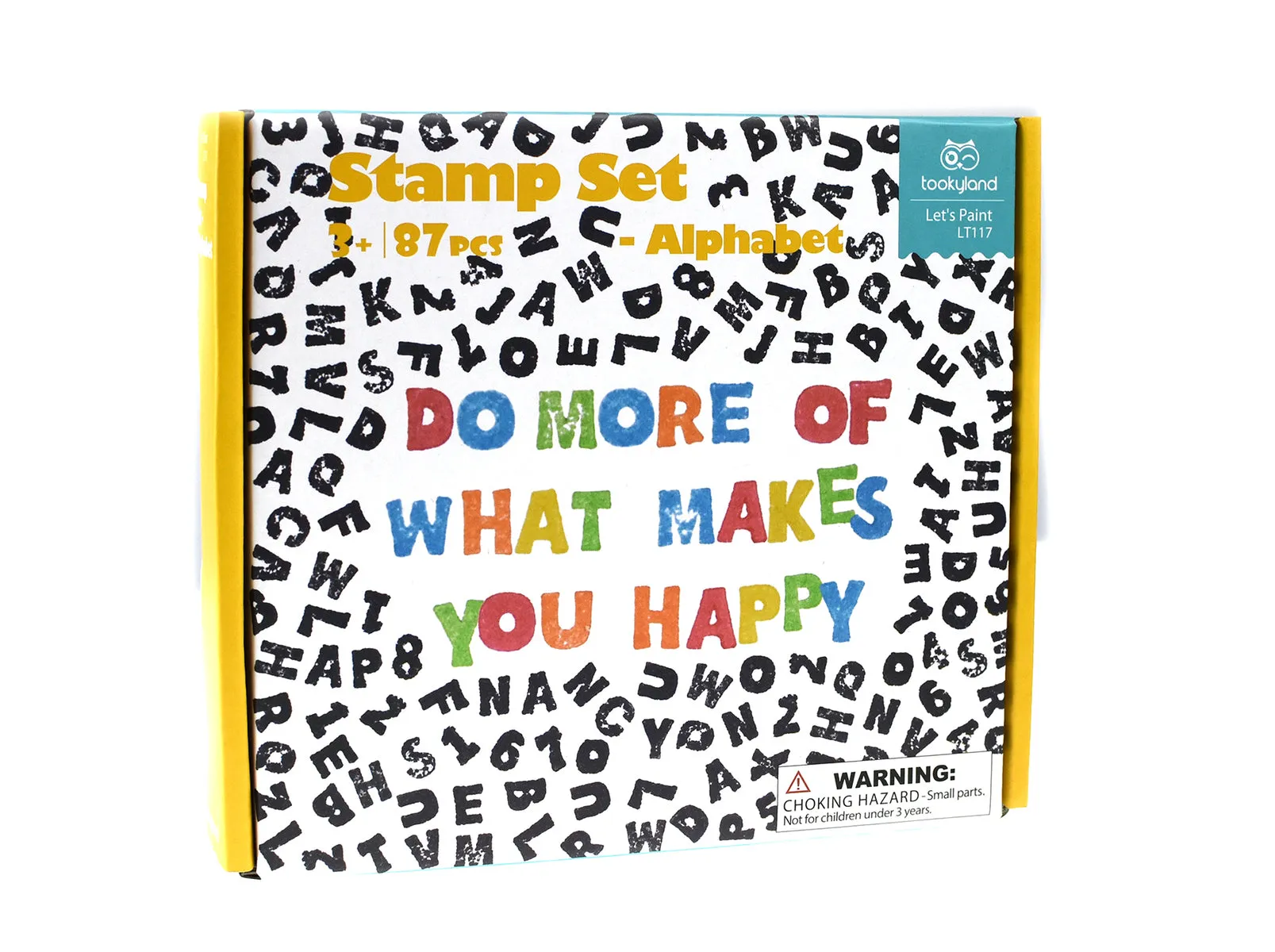 Stamp Set Alphabet 87pc