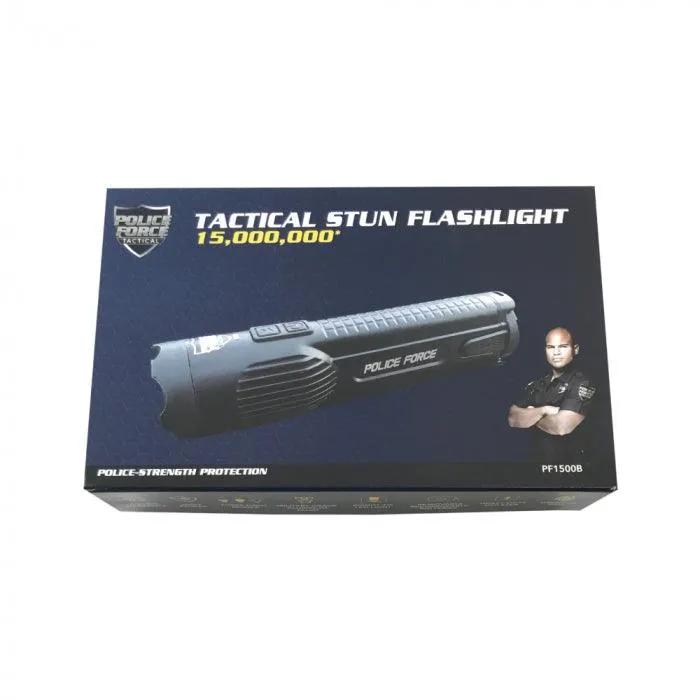 Tactical High Power Stun Flashlight