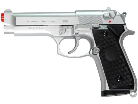 TSD High Quality M92F Pistol Silver Plastic Spring Airsoft Gun