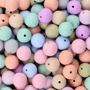 Wholesale 100pcs Baby Teethers DIY Silicone Beads