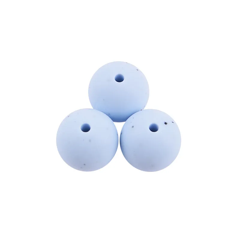 Wholesale 100pcs Baby Teethers DIY Silicone Beads