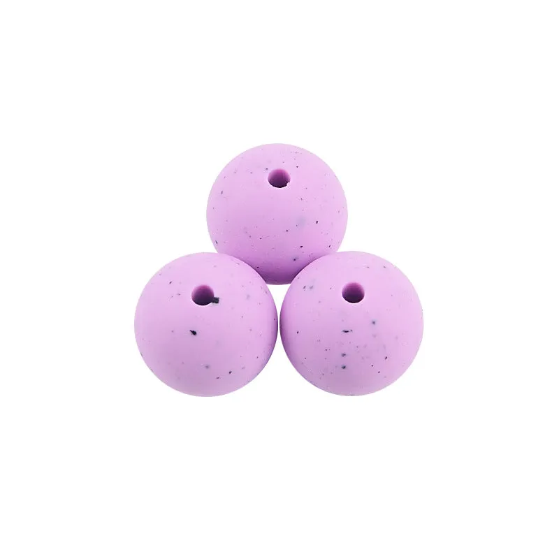 Wholesale 100pcs Baby Teethers DIY Silicone Beads