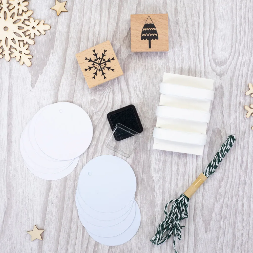 Winter Wonderland Christmas Tag Making Kit - 10 Pack - Violet Studio