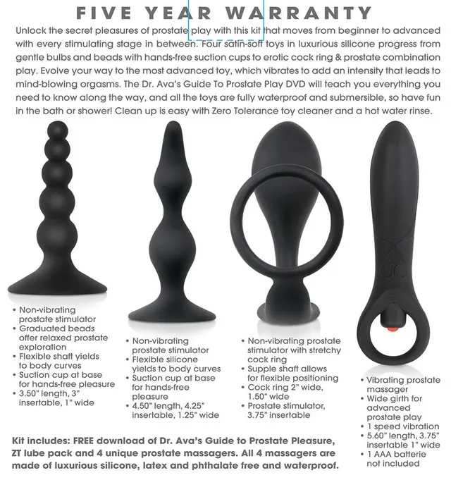 Zero Tolerance Intro to Prostate Kit